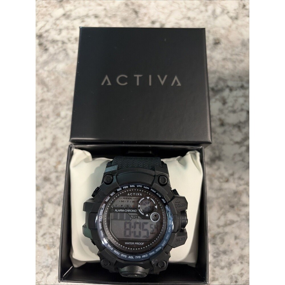 Invicta Active X Men's Watch 54.5mm, Black Dial/Band ACW435-005